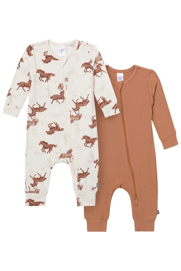 2pc Baby Boy Pajama Set, Sizes (Newborn - 24 Months)