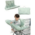 thumbnail image 1 of Modern Moments By Gerber Baby Boy Shopping Cart Cover, Sage, 1 of 11