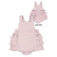 thumbnail image 1 of Modern Moments By Gerber Baby Girl Sleeveless Ruffle Romper (0/3 Months - 24 Months), 1 of 9