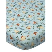Modern Moments by Gerber Baby & Toddler Girl Ultra Soft Fitted Crib Sheet, Ivory Floral