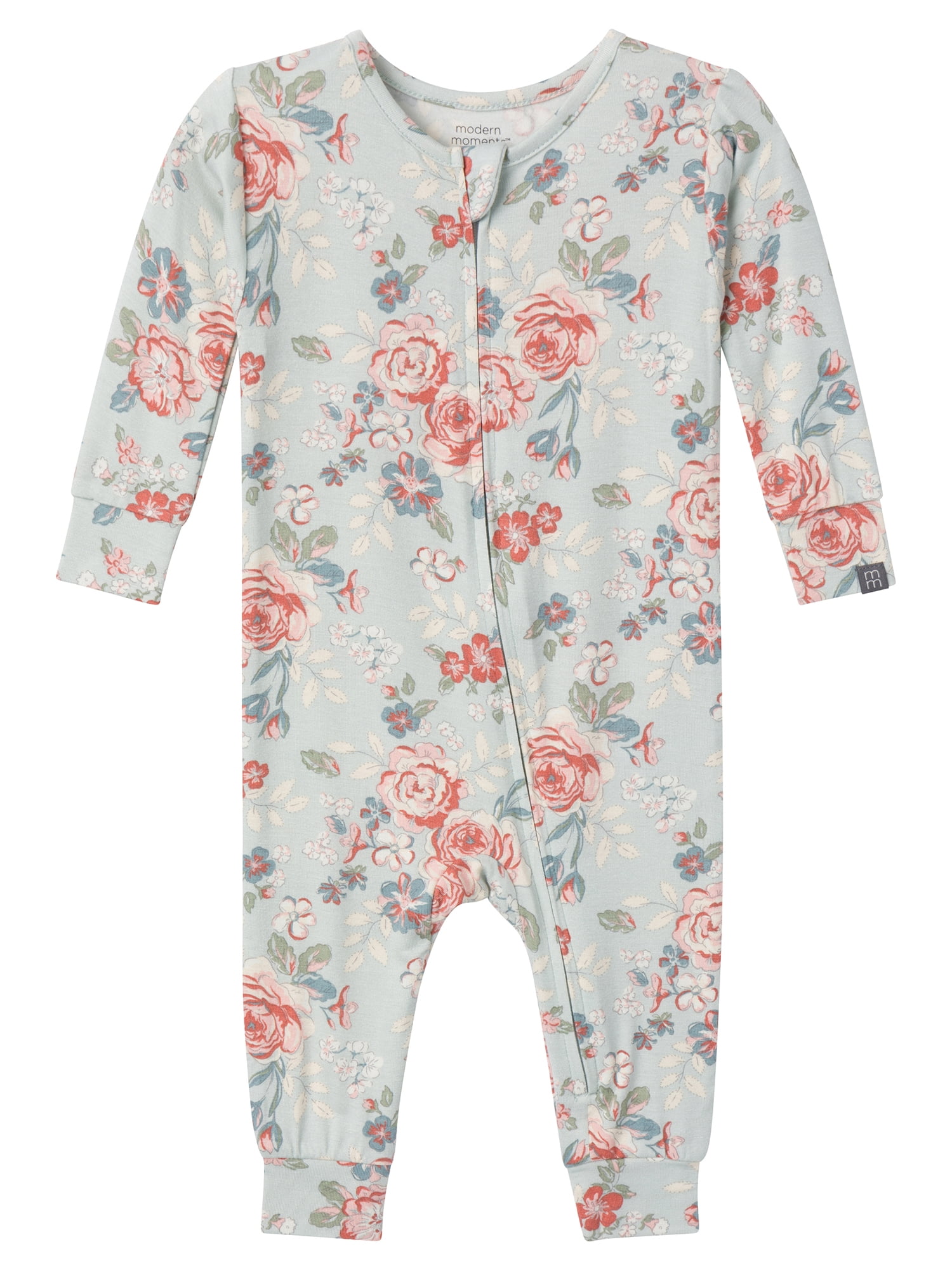 Modern Moments By Gerber Baby and Toddler Neutral Super Soft One-Piece Pajama, Sizes 0/3M - 5T