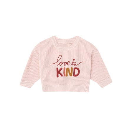 Modern Moments by Gerber Sibling Matching Sweater, Sizes 0/3 Months - 5T