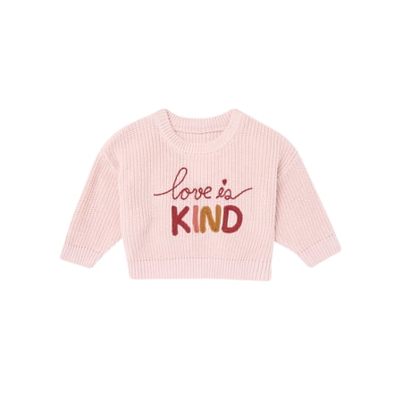 Modern Moments by Gerber Sibling Matching Sweater, Sizes 0/3 Months - 5T