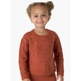 thumbnail image 1 of Modern Moments By Gerber Toddler Girl Crochet Sweater Top, Sizes 12 Months -5T, 1 of 8