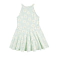 thumbnail image 1 of Modern Moments By Gerber Toddler Girl Ribbed Sleeveless Halter Dress, (12 months - 5T), 1 of 8