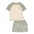 thumbnail image 1 of Modern Moments Gerber Toddler Boy Rashguard and Swim Trunks Set, 2-pcs, 12M-5T, 1 of 9