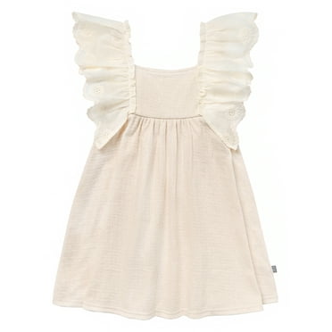 Modern Moments Toddler Girl Eyelet Ruffle Dress, Sizes 12M-5T