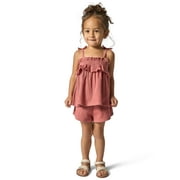 Modern Moments Toddler Girl Smocked Short Set, 2-Piece, Sizes 12M-5T