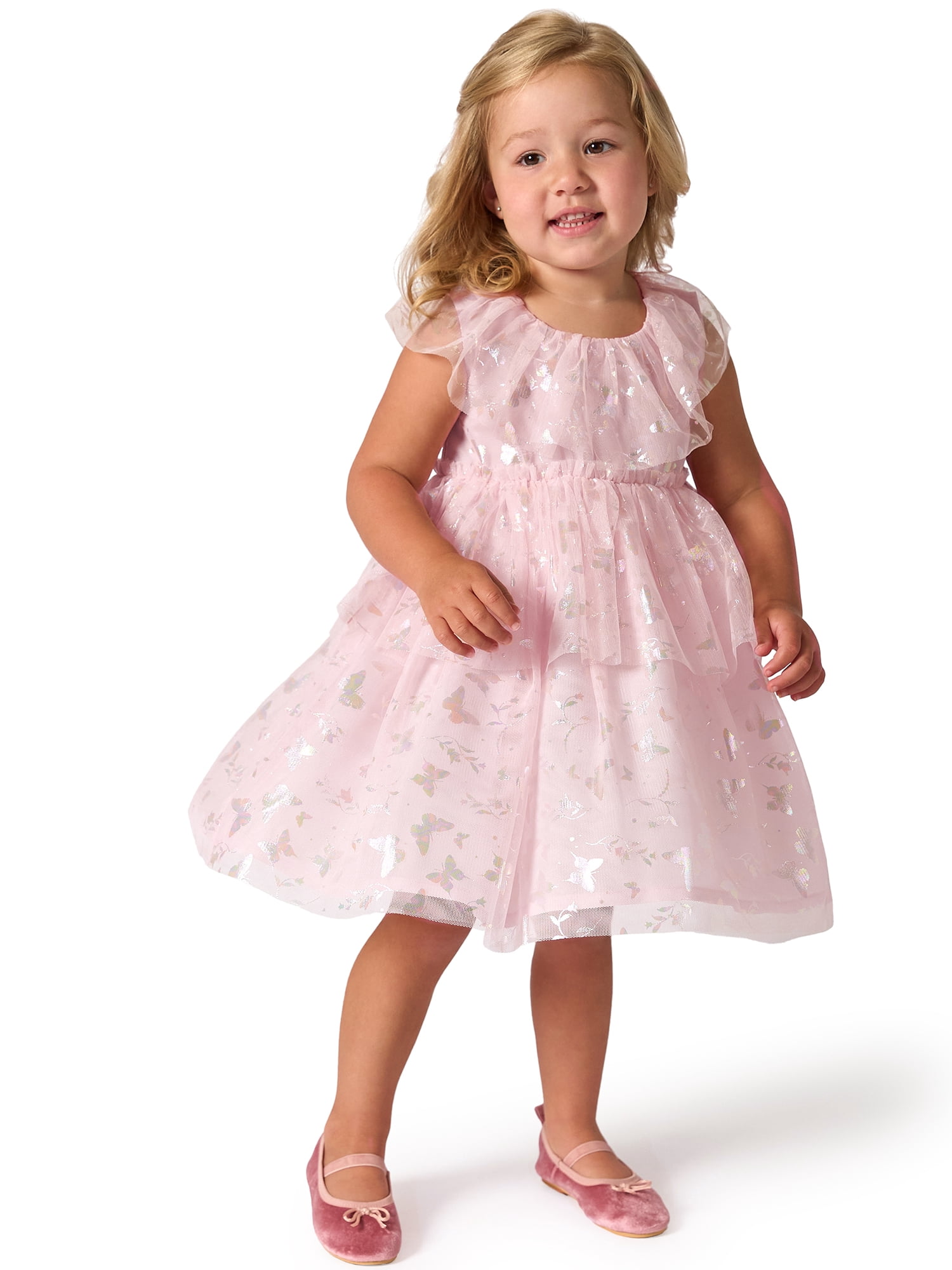 Modern Moments Toddler Girl Wicked Glinda The Good Witch Dress, Sizes 12 Months - 5T