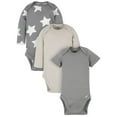 thumbnail image 1 of Modern Moments by Gerber Baby Boy Bodysuits, 3-Pack (Newborn-12 Months), 1 of 9