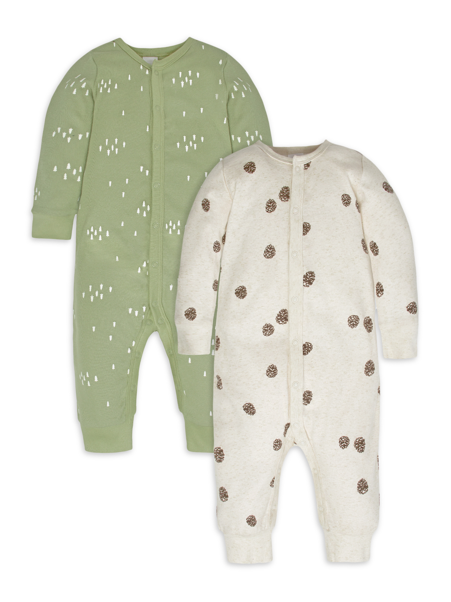 Modern Moments by Gerber Baby Boy Coveralls, 2-Pack (Newborn - 12M) - image 1 of 8