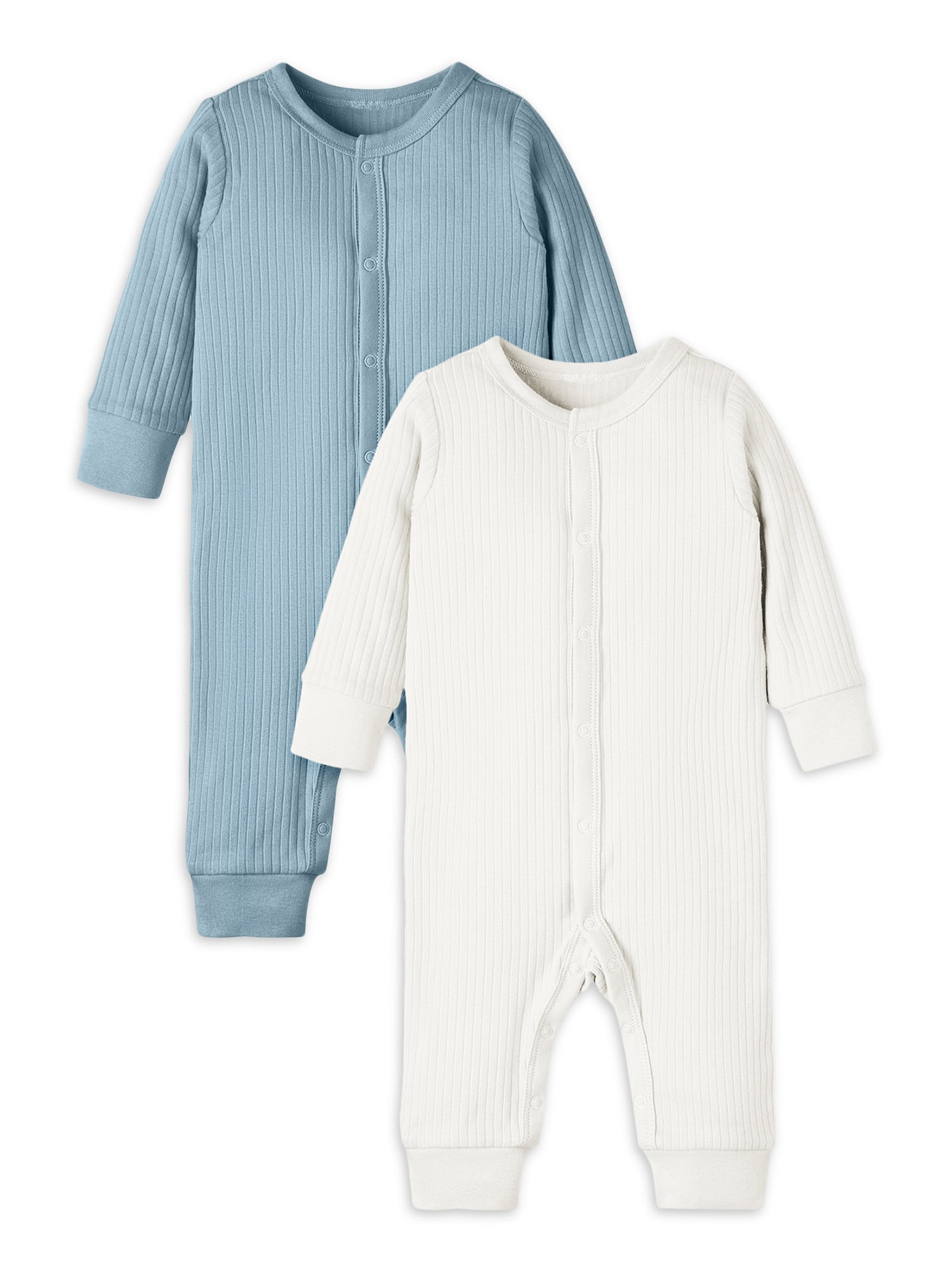 Modern Moments by Gerber Baby Boy Coveralls, 2-Pack, Sizes Newborn-12 ...