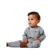 Modern Moments by Gerber Baby Boy Hacci Top and Jogger Outfit Set, Sizes 0/3 Months - 24 Months