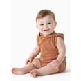 thumbnail image 1 of Modern Moments by Gerber Baby Boy Hooded Sleeveless Romper, Sizes 0/3M-24M, 1 of 7