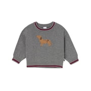 Modern Moments by Gerber Baby Boy Jacquard Sweater, Sizes 0/3 Months - 24 Months