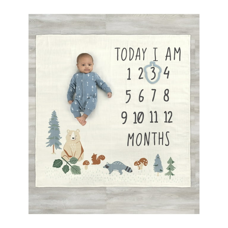 Baby month blanket walmart hotsell