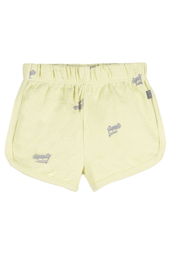 by Gerber Baby Boy Organic Shorts with Binding, Sizes 0/3 Months - 24 Months