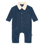 Modern Moments by Gerber Baby Boy Corduroy Romper, Sizes 0/3 Months - 24 Months