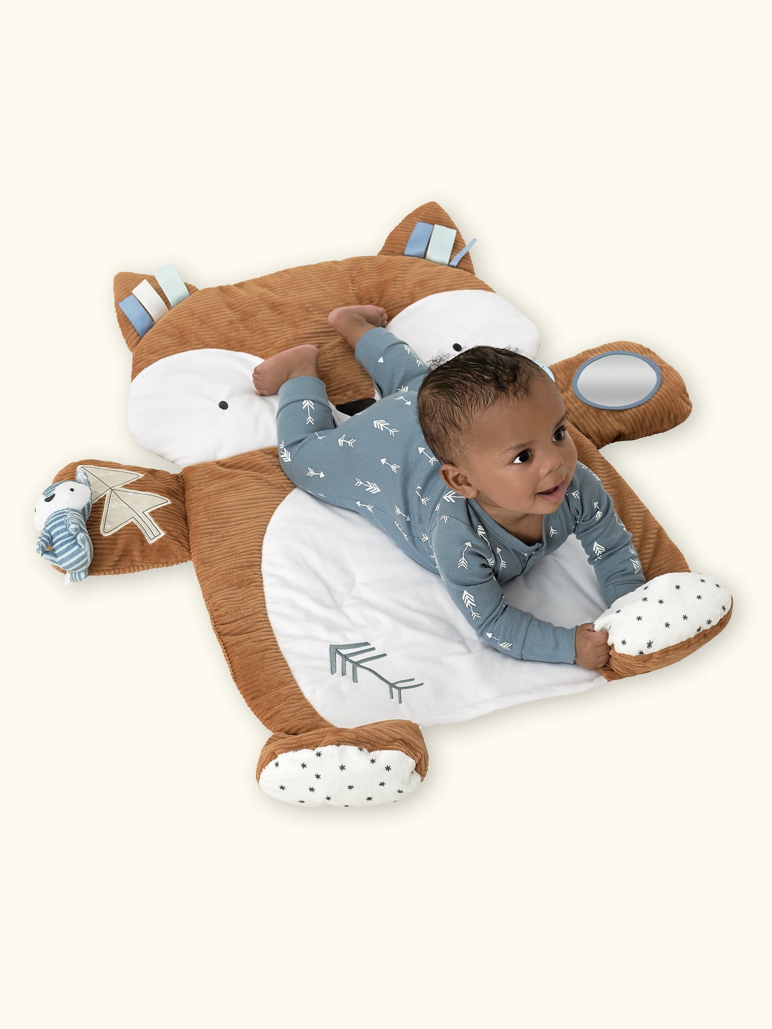 Modern Moments by Gerber Baby Boy Play Mat, Brown