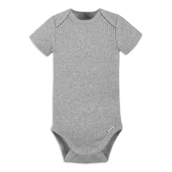Modern Moments by Gerber Baby Boy Short Sleeve Onesies Brand Bodysuit, (Newborn- 12 Months)