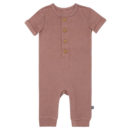 Modern Moments by Gerber Baby Boy Short Sleeve Slouch Romper, Sizes 0/3 Months - 24 Months