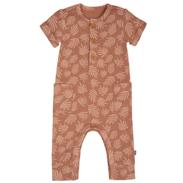 Modern Moments by Gerber Baby Boy Short Sleevee and Long Leg Romper