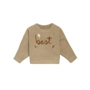 Modern Moments By Gerber Baby Girl Matching Sister Sweater, Sizes 0/3M-18M