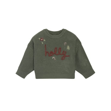 Modern Moments by Gerber Baby Boy Sibling Matching Sweater, Sizes 0/3 Months - 24 Months
