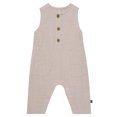 thumbnail image 1 of Modern Moments by Gerber Baby Boy Sleeveless Henley Romper, Sizes 0/3 Months - 24 Months, 1 of 7