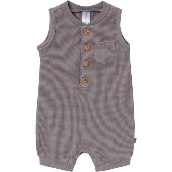 Modern Moments by Gerber Baby Boy Sleeveless Romper, Sizes 0/3 Months - 24 Months