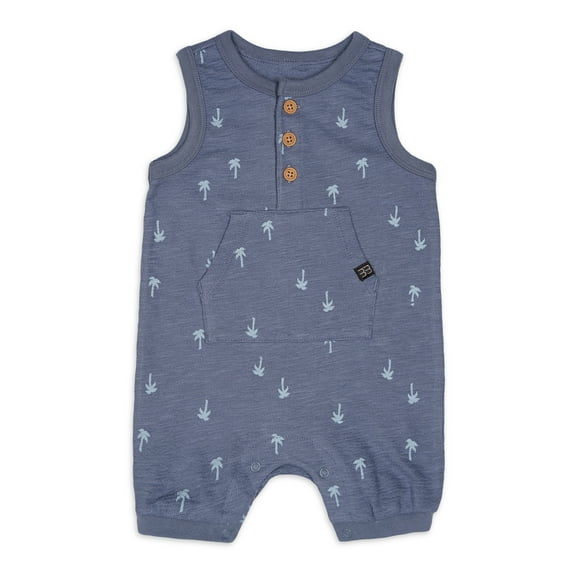 Modern Moments by Gerber Baby Boy Sleeveless Romper, Sizes 0/3 Months - 24 Months