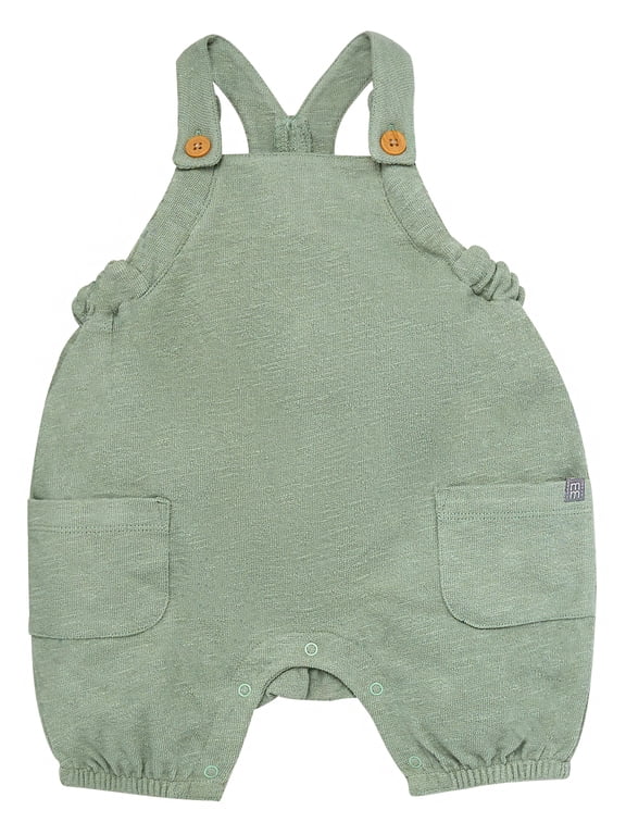by Gerber Baby Boy Sleeveless Romper, Sizes 0/3 Months - 24 Months