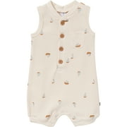 Modern Moments by Gerber Baby Boy Sleeveless Romper, Sizes 0/3 Months - 24 Months