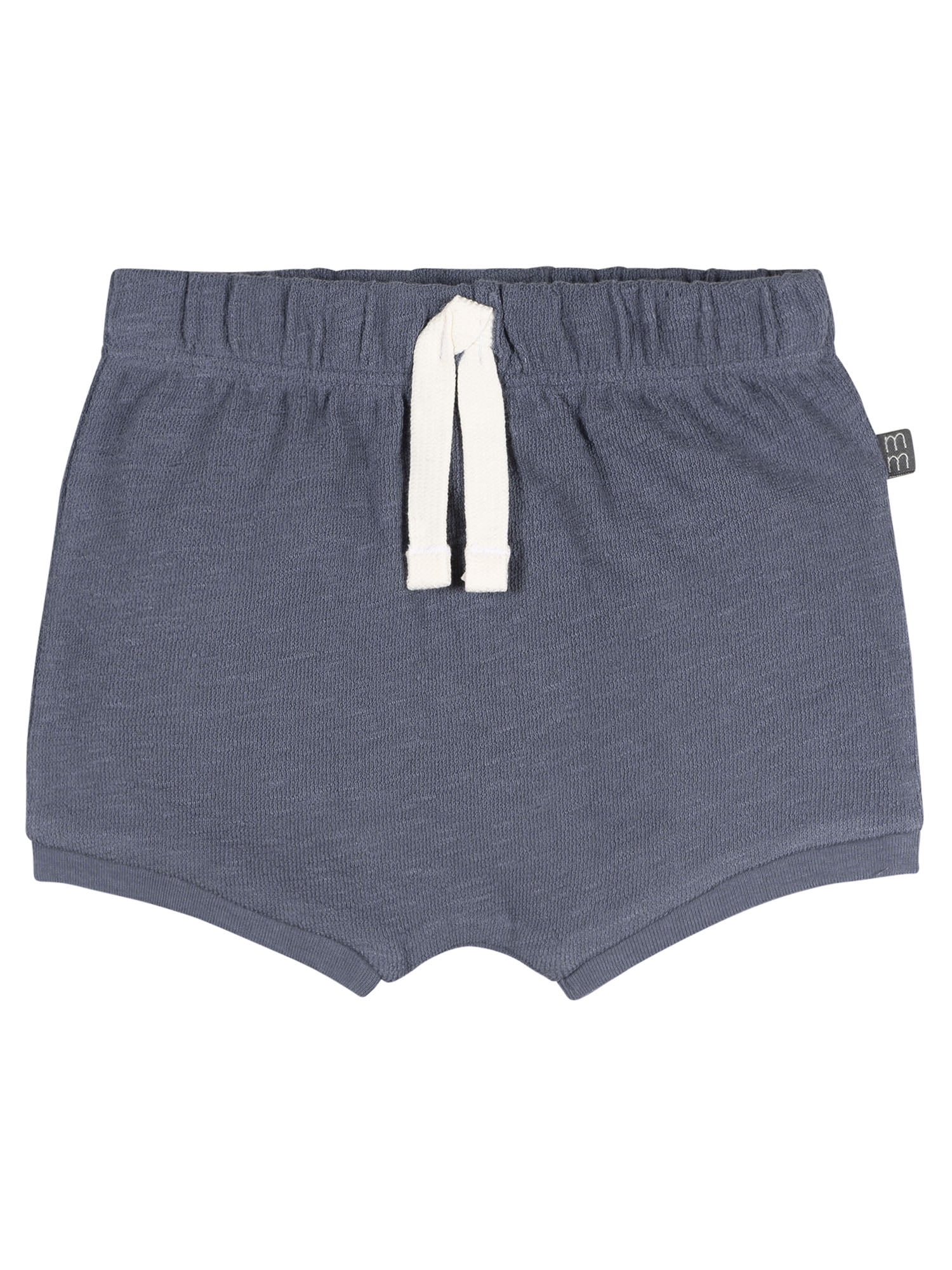 Modern Moments by Gerber Baby Boy U Shaped Organic Shorts, Sizes 0/3 Months - 24 Months