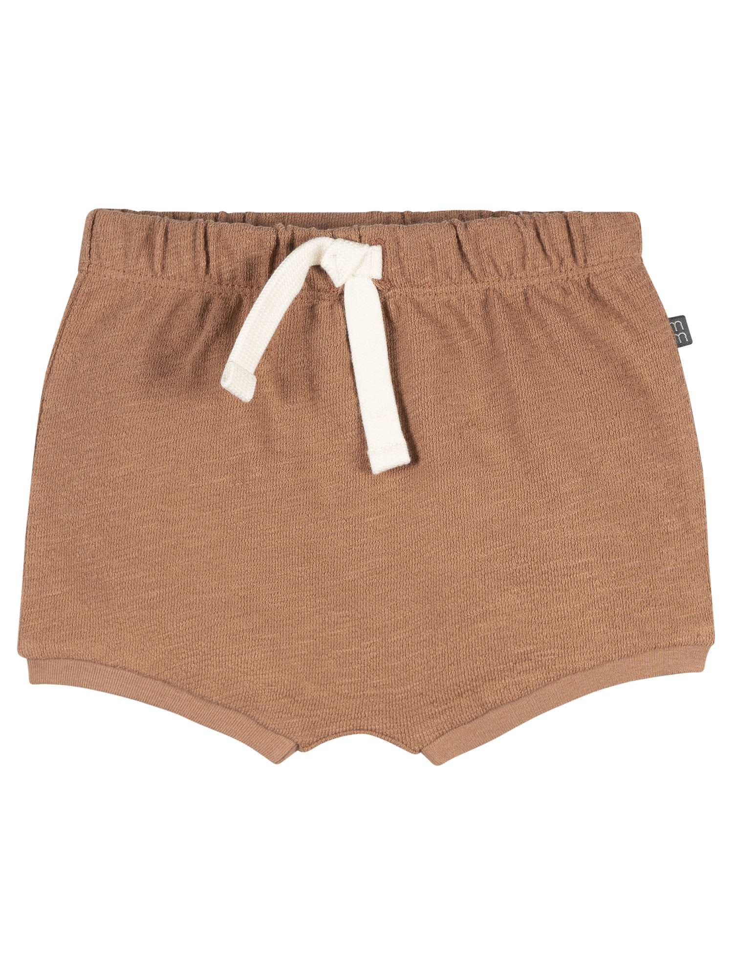 Modern Moments by Gerber Baby Boy U Shaped Organic Shorts, Sizes 0/3 Months - 24 Months