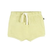 by Gerber Baby Boy U Shaped Organic Shorts, Sizes 0/3 Months - 24 Months