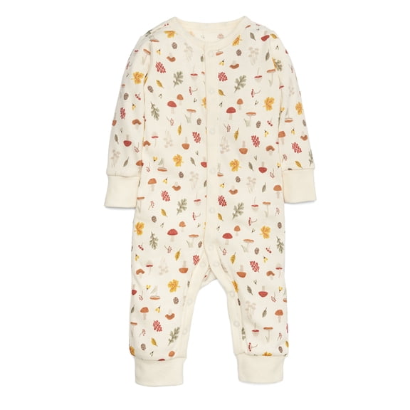 Modern Moments by Gerber Baby Boy or Girl Unisex Coverall, Sizes Newborn-12M