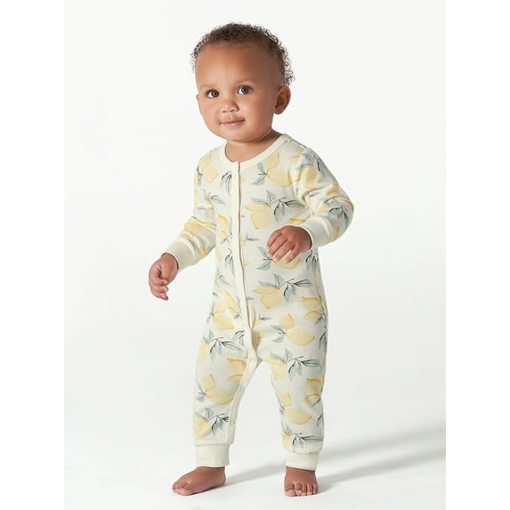 Modern Moments by Gerber Baby Boy or Girl Unisex Long Sleeve Coverall (Newborn - 12 Months)