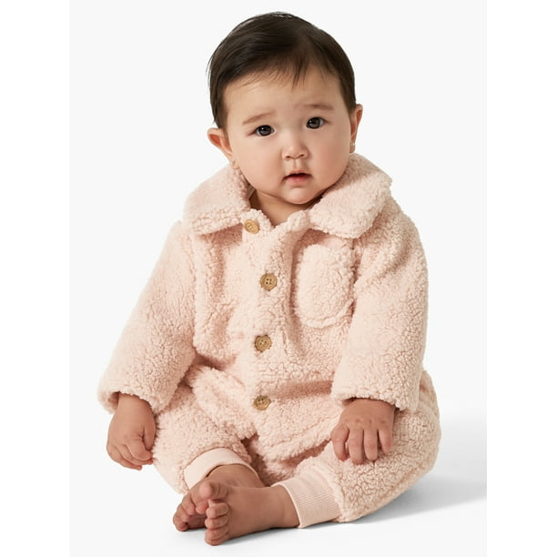 Modern Moments by Gerber Baby Boy or Girl Unisex Microplush Collared