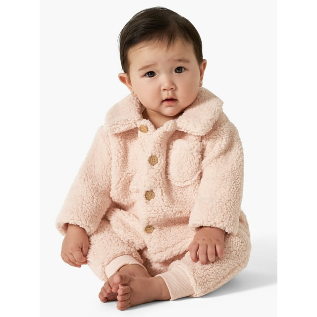 Modern Moments by Gerber Baby Boy or Girl Unisex Microplush Collared