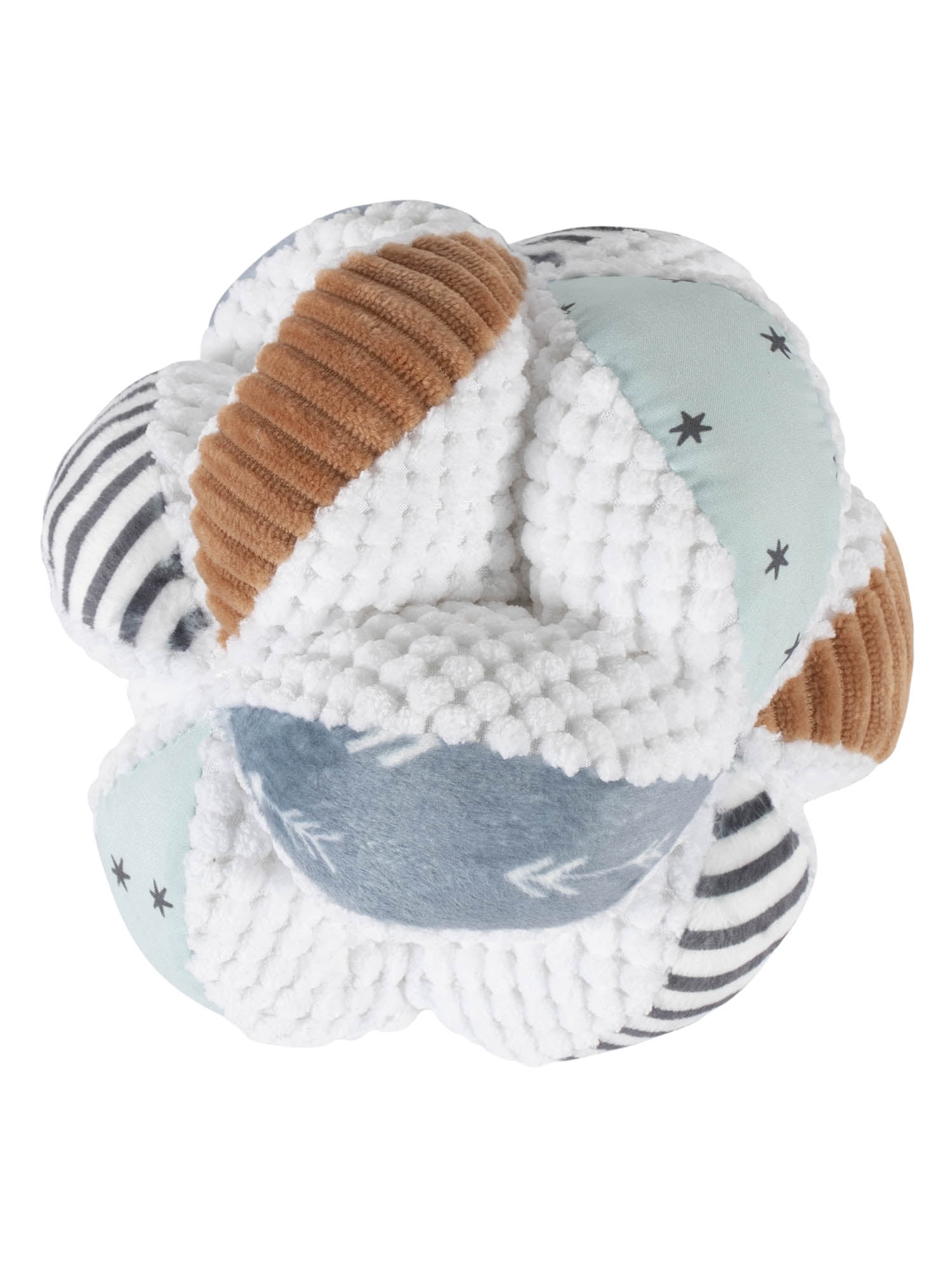 Modern Moments by Gerber Baby Boy or Girl Unisex Plush Developmental Sensory Ball
