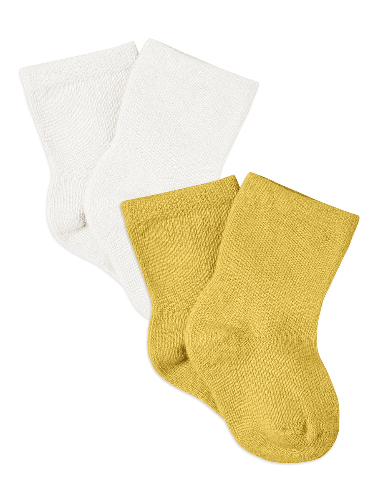 Modern Moments by Gerber Baby Boy or Girl Unisex Wiggle Proof Socks, 2