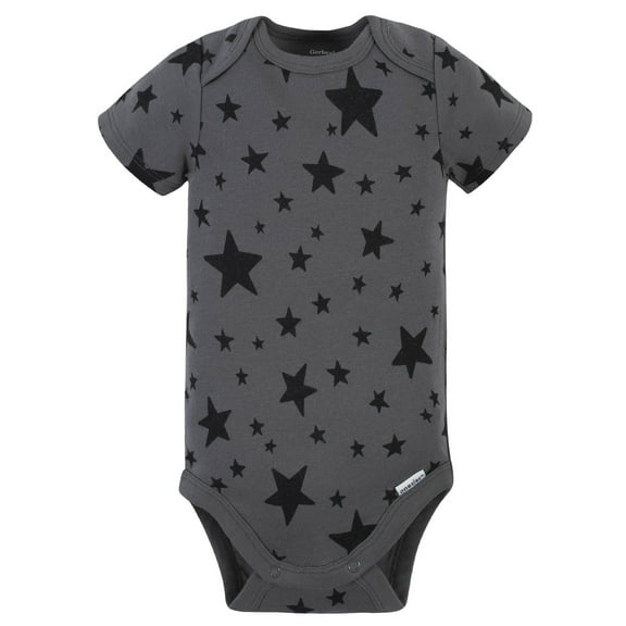 Modern Moments by Gerber Baby Boys Star Bodysuit, Newborn-12M