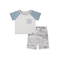thumbnail image 1 of Modern Moments by Gerber Baby Boys Top & Shorts Set, 2-Piece Outfit Set, (0-3 Months - 24 Months), 1 of 9