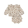 thumbnail image 1 of Modern Moments by Gerber Baby Girl Bloomer Outfit Set, 2-Piece, Sizes 0/3 Months - 24 Months, 1 of 13