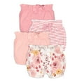 thumbnail image 1 of Modern Moments by Gerber Baby Girl Bloomer Shorts, 4-Pack, (0/3M-24M), 1 of 14