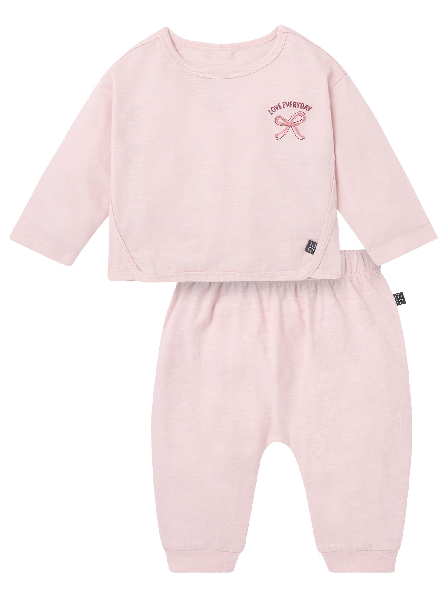 Modern Moments by Gerber Baby Girl Box Fit Top and Harem Pant Outfit Set, 2-Piece, Sizes 0/3 Months - 24 Months