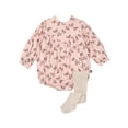 thumbnail image 1 of Modern Moments by Gerber Baby Girl Bubble Romper and Tights Outfit Set, 2-Piece, 0/3 Months - 24 Months, 1 of 9