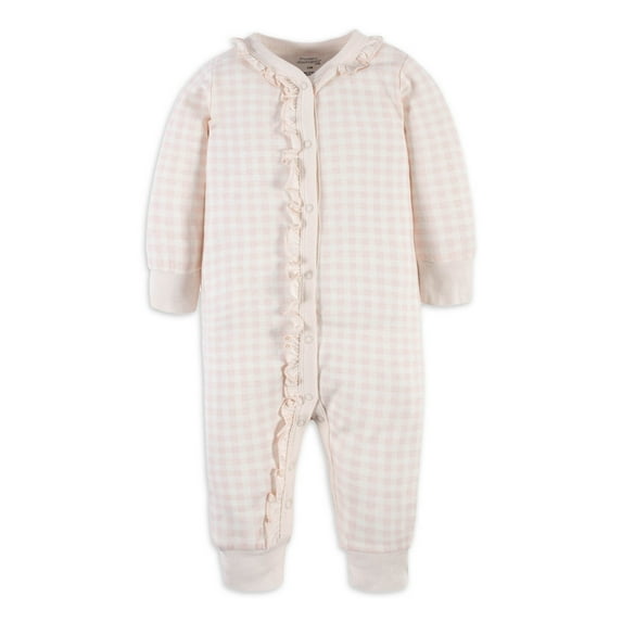 Modern Moments by Gerber Baby Girl Coverall, 3/6 Months - 12 Months