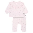 thumbnail image 1 of Modern Moments by Gerber Baby Girl Hacci Outfit Set With Ruffle, 2-Piece, Sizes 0/3 Months -24 Months, 1 of 13